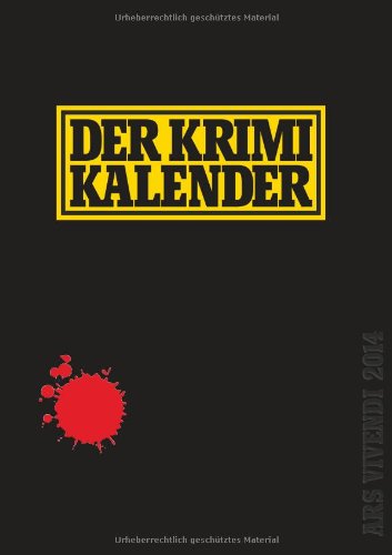 Image of Der Krimi-Kalender 2014: Literarischer Buchkalender
