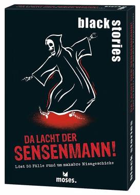 Cover von: black stories - Da lacht der Sensenmann!