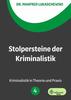 Cover von: Stolpersteine der Kriminalistik